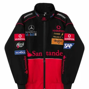 Kurtka Mercedes x McLaren Vintage - Czerwona