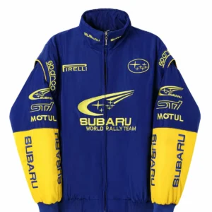 Kurtka Subaru Vintage - Niebieska